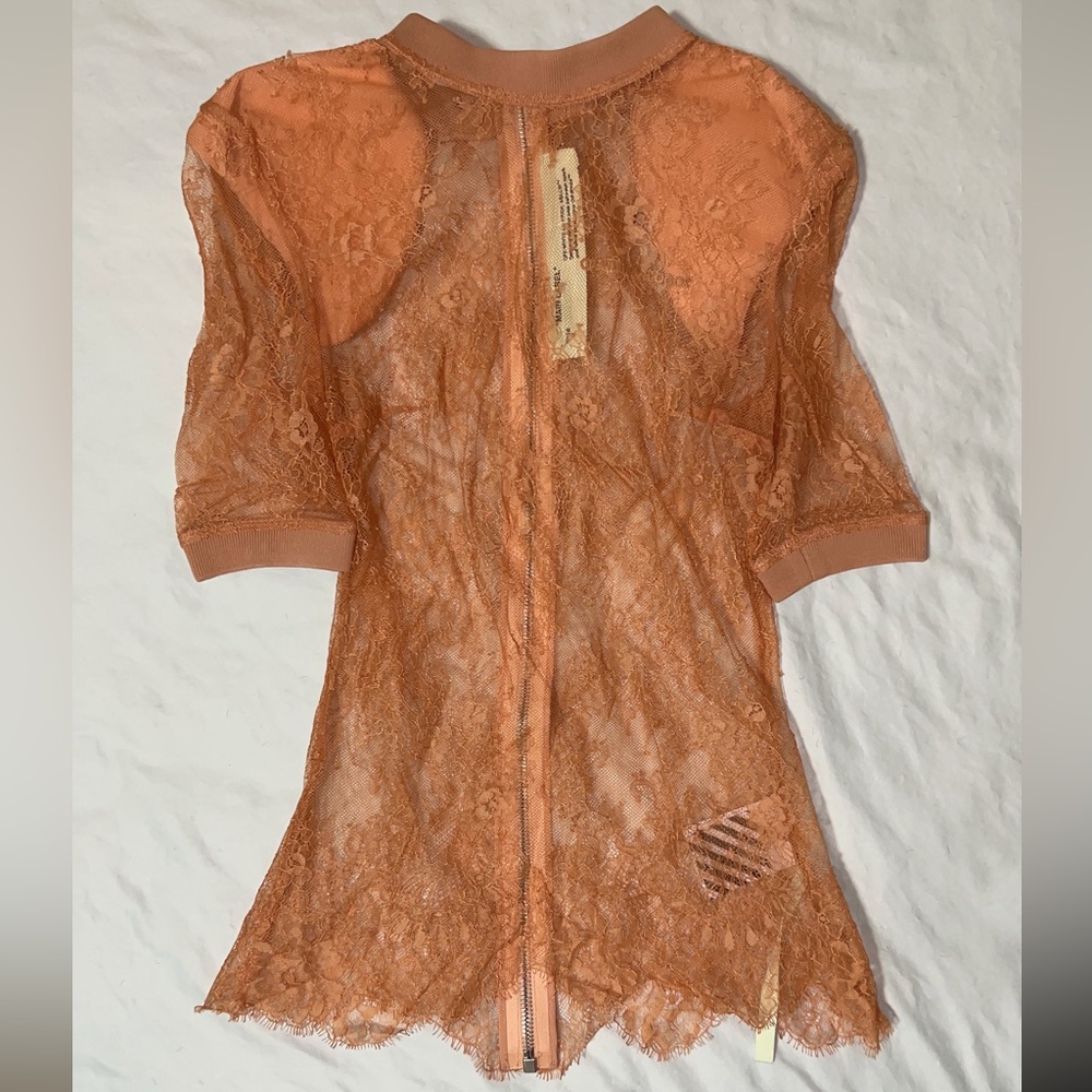 Off-White Lace Top